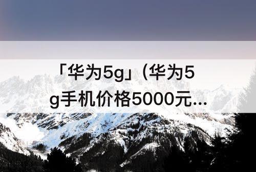 「华为5g」(华为5g手机价格5000元)