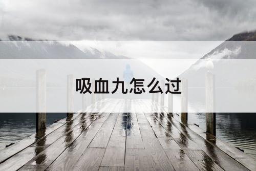 吸血九怎么过