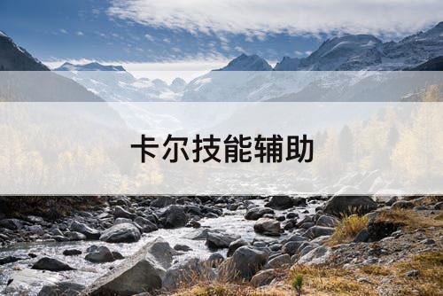 卡尔技能辅助