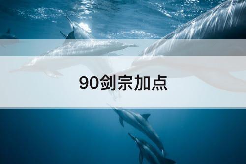 90剑宗加点