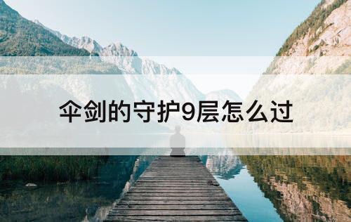 伞剑的守护9层怎么过