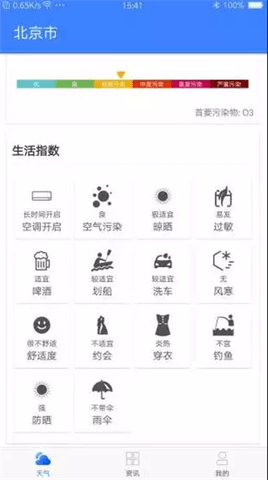 假日天气  v2.8.2图1