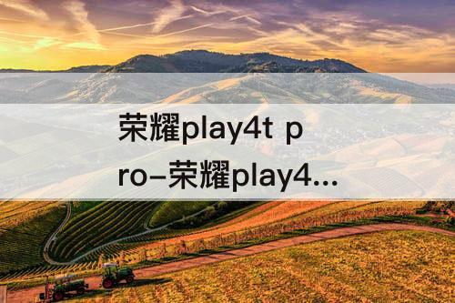 荣耀play4t pro-荣耀play4t pro怎么设置语音唤醒呢?