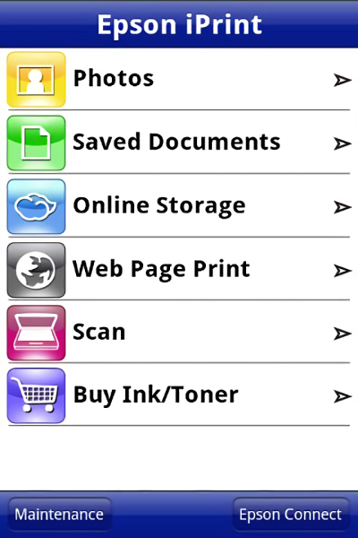 Epson iPrint  v7.11.0图1