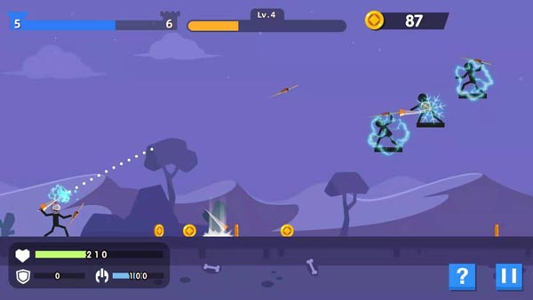 火柴人神射手下载  v1.10.4图1